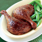 Slow-Roasted Duck Legs with Hoisin-Orange Glaze