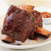 Beer-Braised and Mesquite-Smoked Short Ribs