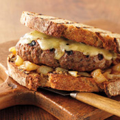 Classic Patty Melts on Rye