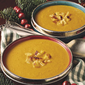 Grill-Roasted Apple and Pumpkin Bisque