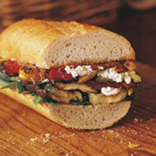 Provençal Sandwiches with Roasted Garlic Paste