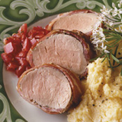 Tenderloin Wrapped in Pancetta
