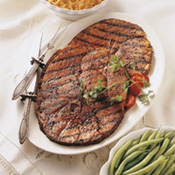 Southwest Ham Steaks