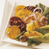 Warm Beet and Onion Salad
