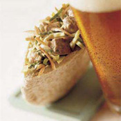 Lamb Sandwiches with Middle Eastern Slaw