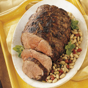 Provençal Rotisserie Leg of Lamb
