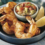 Grilled Shrimp with Mexican Salsa