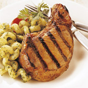Brined Rosemary Pork Chops