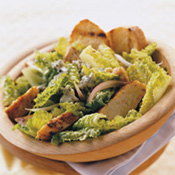 Blue Cheese Caesar Salad with Grilled Chicken