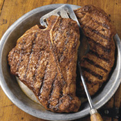 Giant T-Bone Steaks with Lone Star Rub