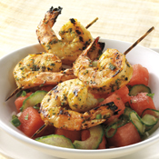 Thai Shrimp with Watermelon Salsa