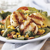 Scallop and Spinach Salad